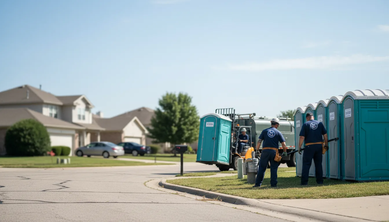 Porta Potty Rental in Harrison, MI near me